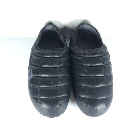 The North Face Men's Thermoball Traction US13 Black Insulated Mules V Slippers - Picture 5 of 16